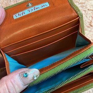 Well loved Stefi Talman wallet! So functional and wonderful!